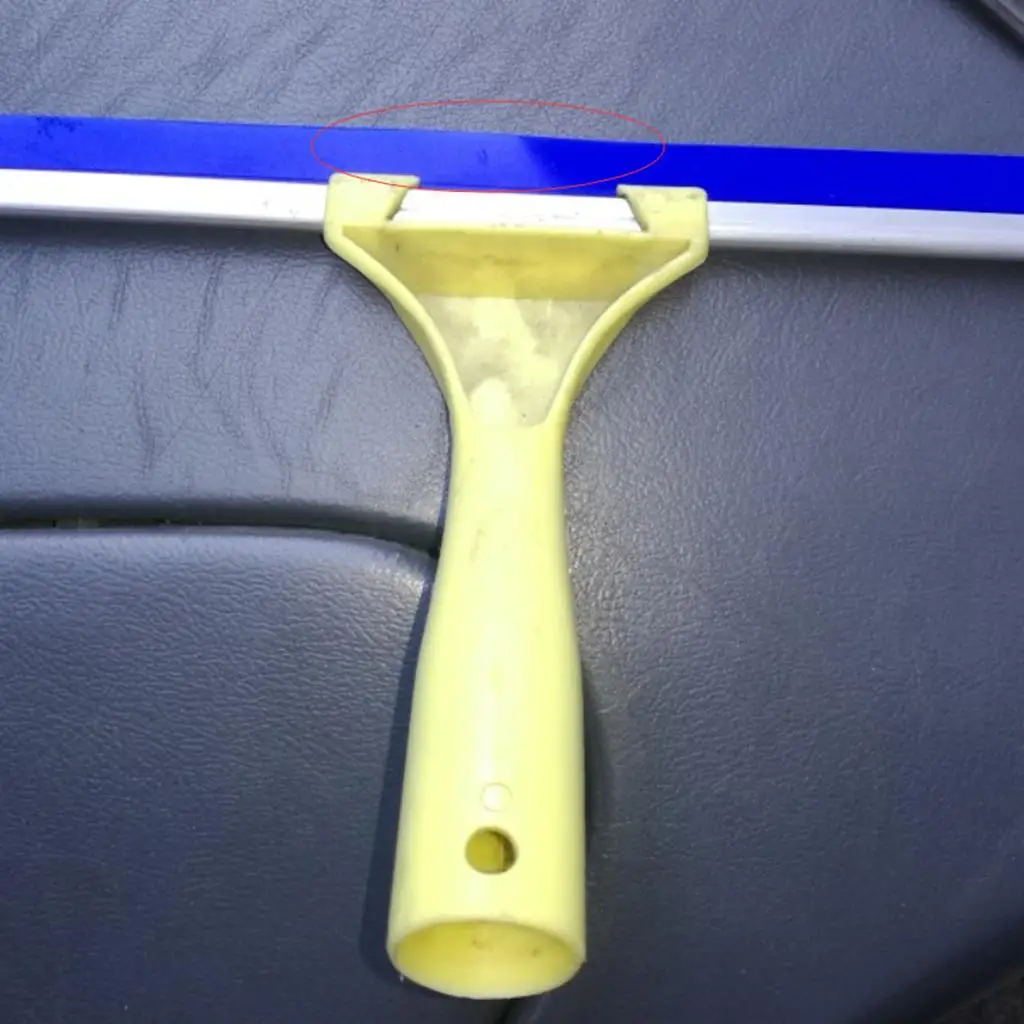 Reemplazo de goma de escobilla de goma de 41 pulgadas, espejo, ducha, automóvil, automóvil - Azul