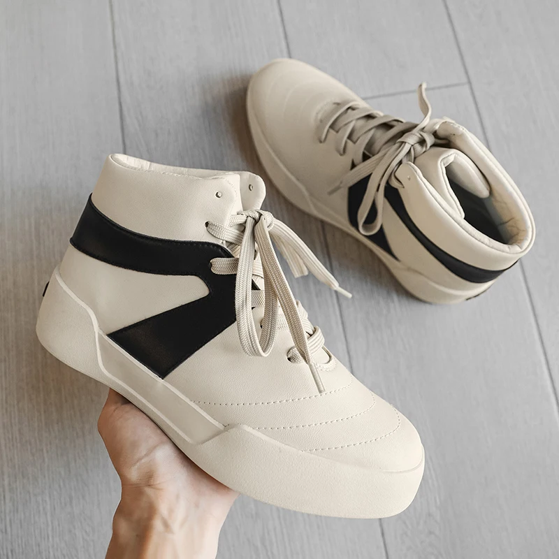 

Men's high Top Sneakers Lightweight Non-Slip Comfort Causal Walking Shoes for Male