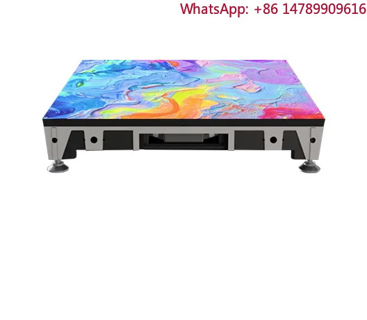 Factory P7.8mm Waterproof Full Color Radar LED Display Panels Dance Floor Interaction Led Screen Video Wall For IndoorInteractiv