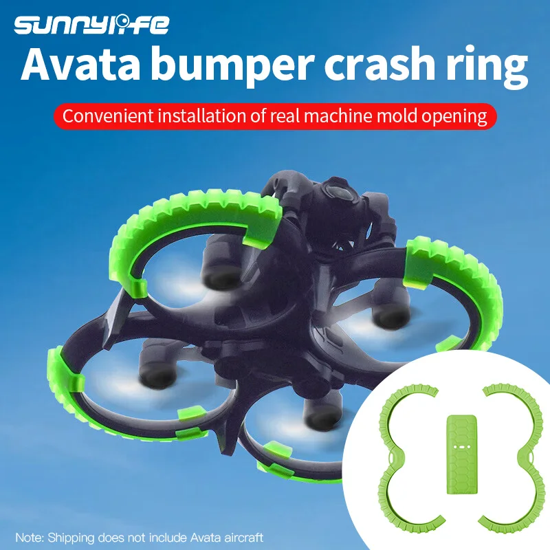 Sunnylife Protective Bumper Propeller Guard For DJI Avata 2 Anti-Collision Back Impact ropellers Crash Protect Drone Accessories