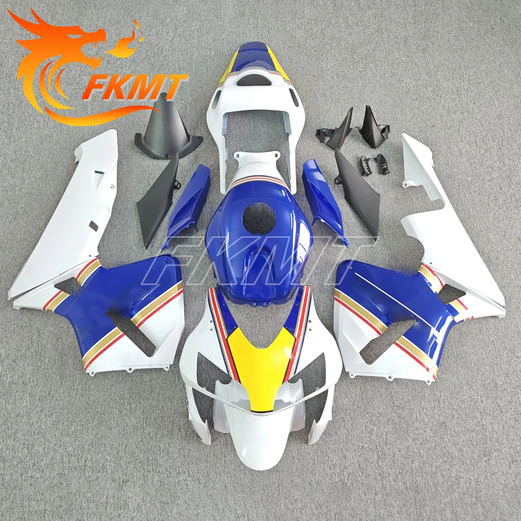 Plastic parts For CBR600RR F5 2003 2004 Motorcycle Unpainted Bodywork Fairing Accessories Components ABS Injection Replacement