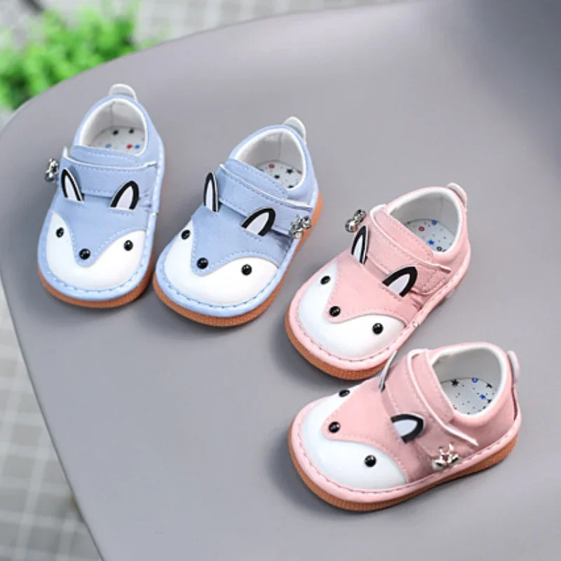 Andadores Dibujos Animados Bonitos Sencillos Moda Llamados Zapatos Cómodos Versátiles Para Niña Informales Simples Bebé Diarios