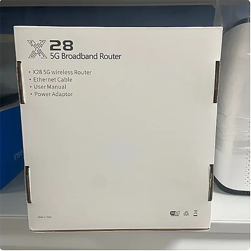 Original ZLT X28 5G enrutador CPE interior de doble banda Gigabit WiFi 6 2,5G puerto WAN 4G LTE Cat19 amplificador de señal de red