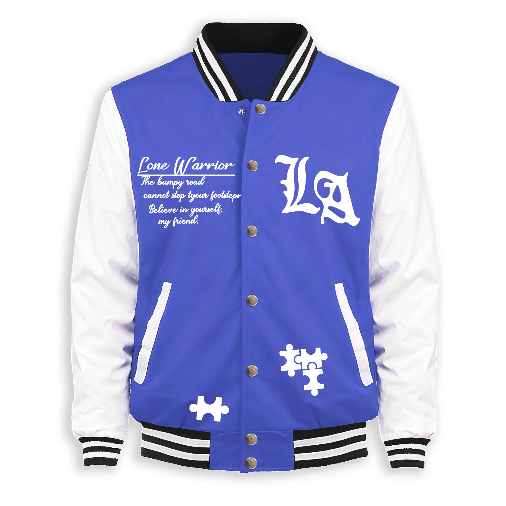 

Мужская куртка с художественными буквами и головоломками, винтажное свободное пальто, уличный повседневный топ, осенний универсальный спортивный костюм, модная одежда унисекс