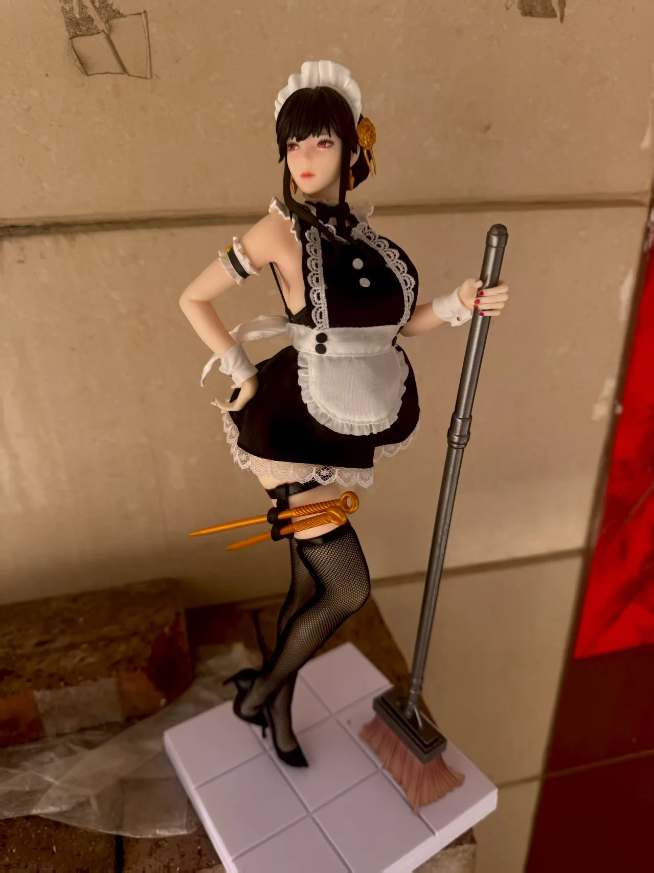 in stock Spy×Family Figure Yor Forger Figure Bagno Sexy Yor Anime Figurine Collezione in PVC Modello Decorazione da scrivania Statua della bambola