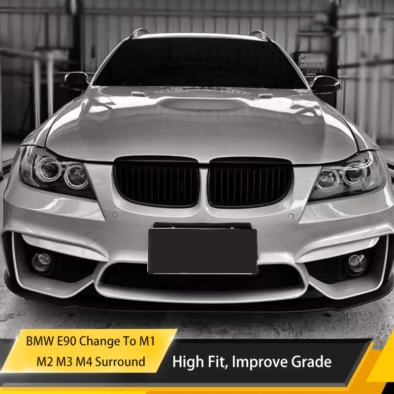 توصية شاملة لملحقات الهيكل الخارجية لسيارة BMW 3 Series E90 3: تجربة حقيقية مع موديل M4 Kit المُعدّل