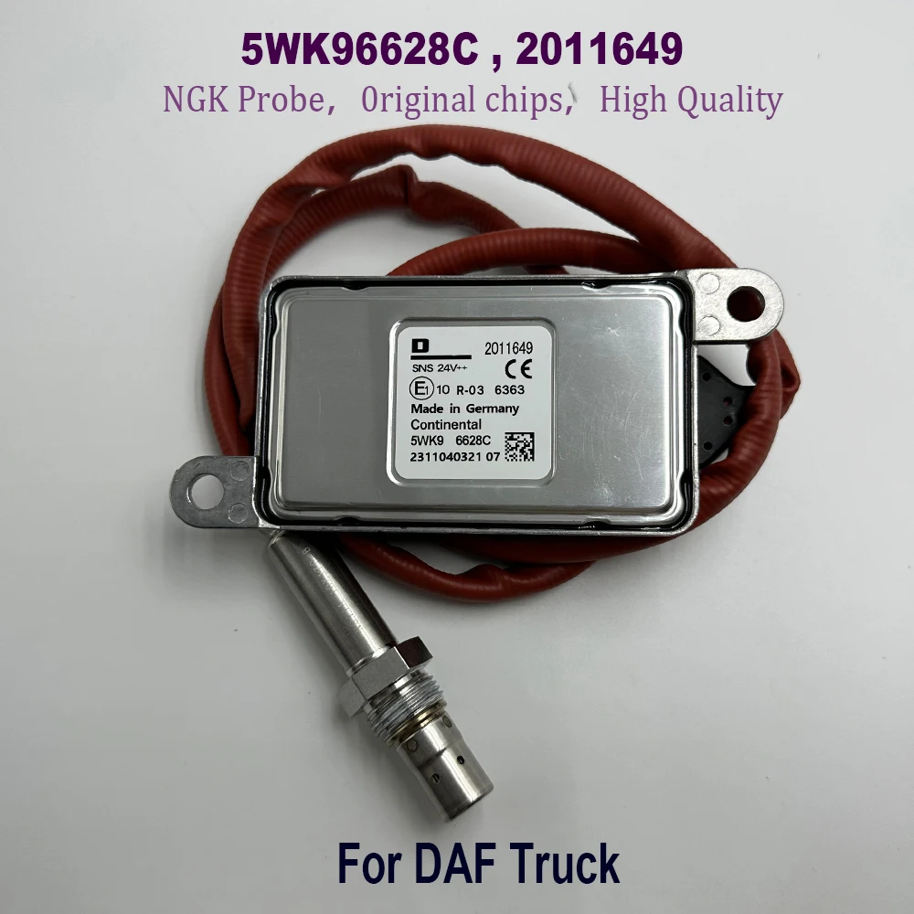 

5WK96628C 2011649 For NGK Probe Car 24V Nitrogen Nox Oxygen Sensor For D-AF Truck 1836060 1793379 High Quality Chip