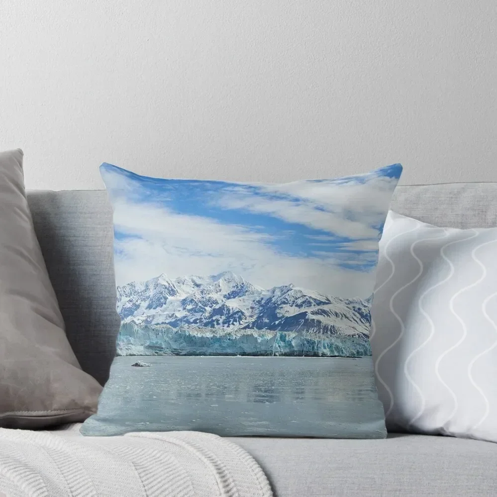 Hubbard Glacier, Alaska Throw Pillow Cusions Cover christmas decorations 2025 Sofa Cushion Cover Pillowcases For Pillows pillow