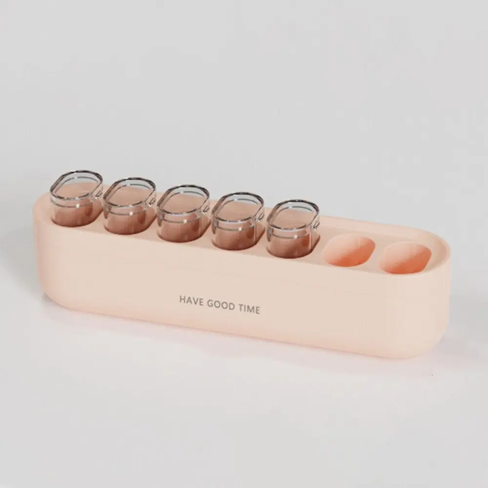 Mini Large Capacity Seven-Day Pill Boxes Waterproof Multifunction Pill Dispenser Box Durable Detachable Pill Storage Box Travel