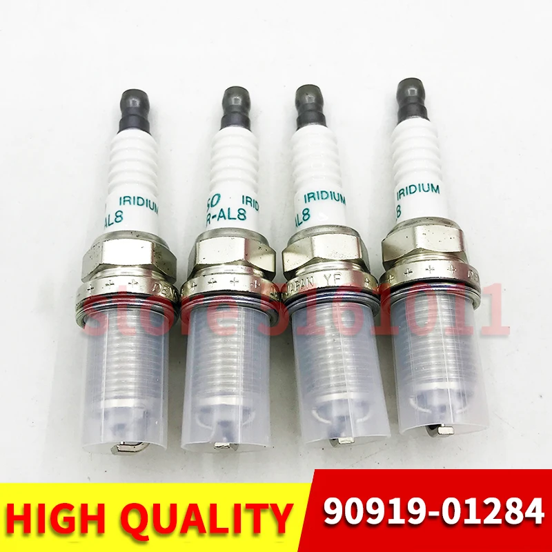 4 個oem FK16BR-AL8 90919-01284 イリジウムスパークプラグトヨタ