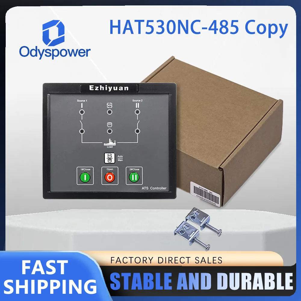 

Replace SmartGen HAT530NC ATS Controller Module ATS530NC Dual Power Automatic Transfer Switch Control Panel Generator Parts