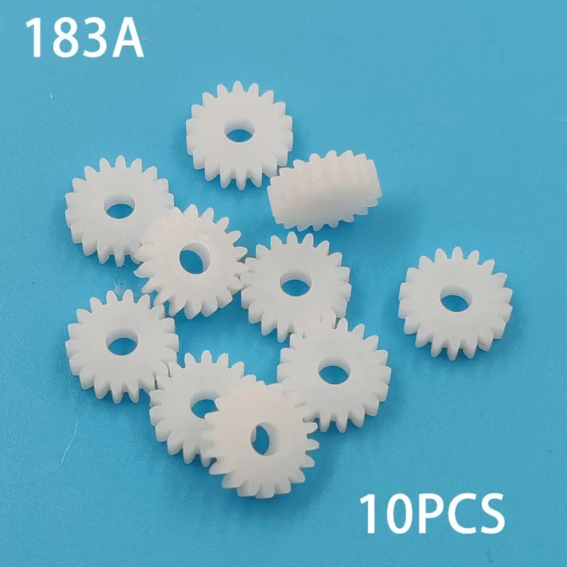 183A 0.5M Plastic Thin Gear 18 Teeth OD=10MM Tight for 3mm Shaft Motor Fitting UAV Model Toy Accessories 18T