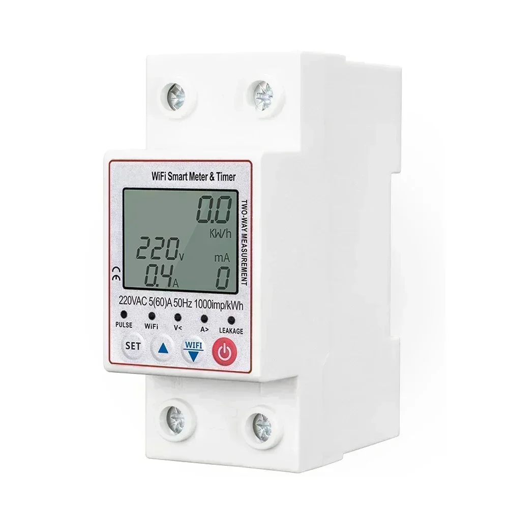 

Умный автоматический выключатель с поддержкой Wi-Fi, удаленным управлением и мониторингом использования электроэнергии в реальном времени для предотвращения повреждения электрооборудования