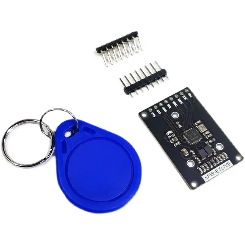 Mini RC522 13.56MHz RFID Module SPI IC Reader Writer 3.3V for Student Electronics DIY Access Control Use