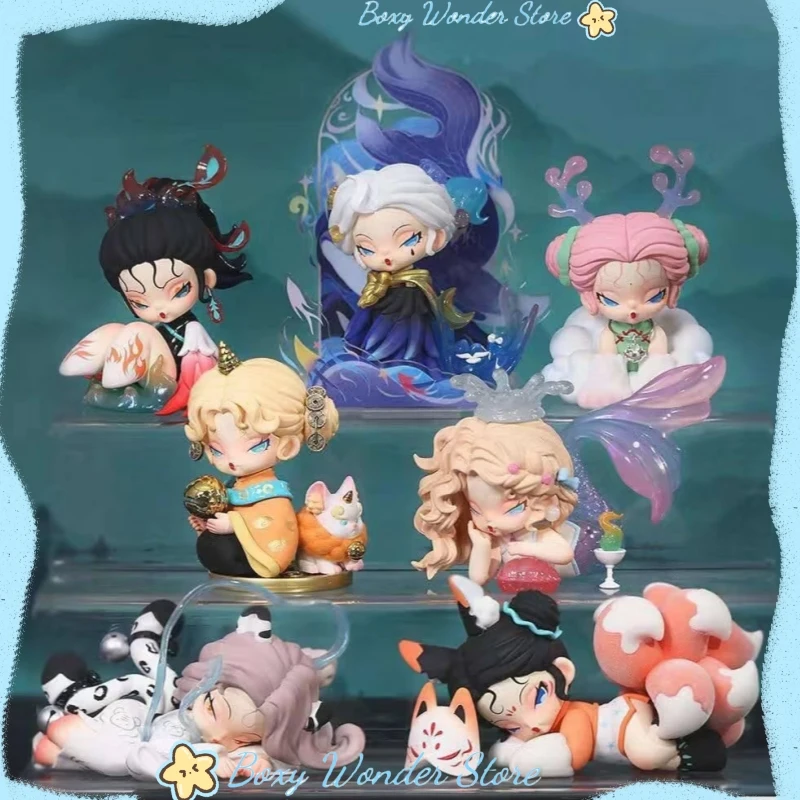 

Genuine Dodo Nami Floating Mountain And Sea Blind Box Trendy Toys Figurines Decorative Items Kawaii Dolls Collectible
