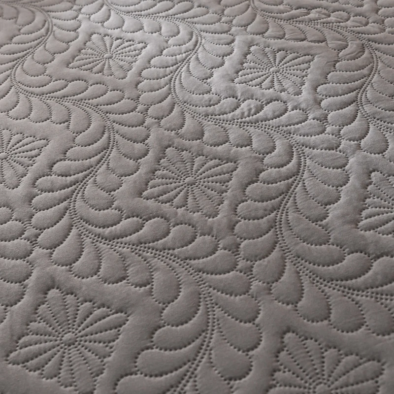 Waterproof Quilted Mattress Cover - Cotton Top, Antibacterial Fiber Fill, TPU Waterproof Layer - A-Class Health Standard