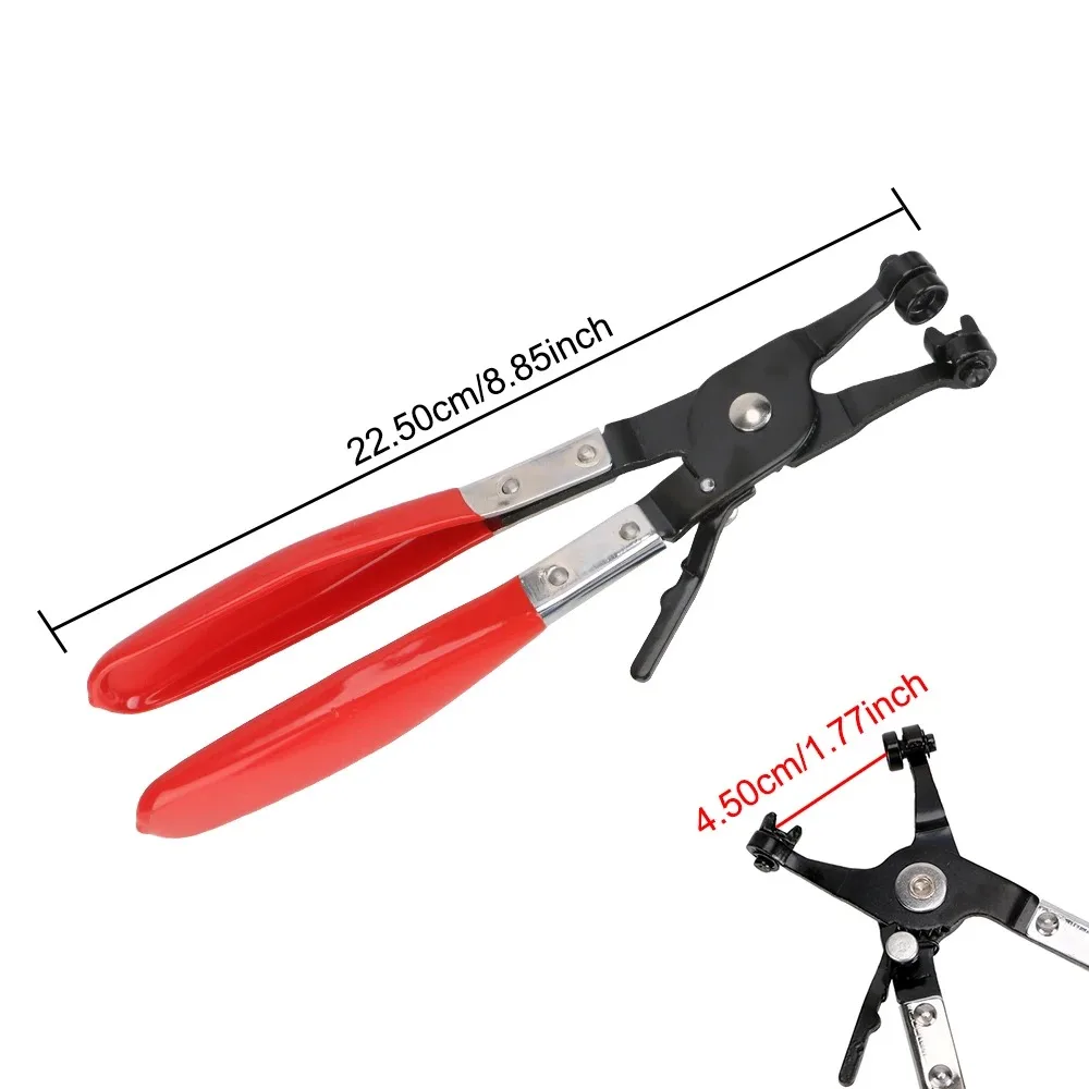 Auto Pliers Removal Tools for Water Pipe Hose Flat Band Ring Tube Clamps Repair Kit Motorcycle Truck Trailer Car Accessories
