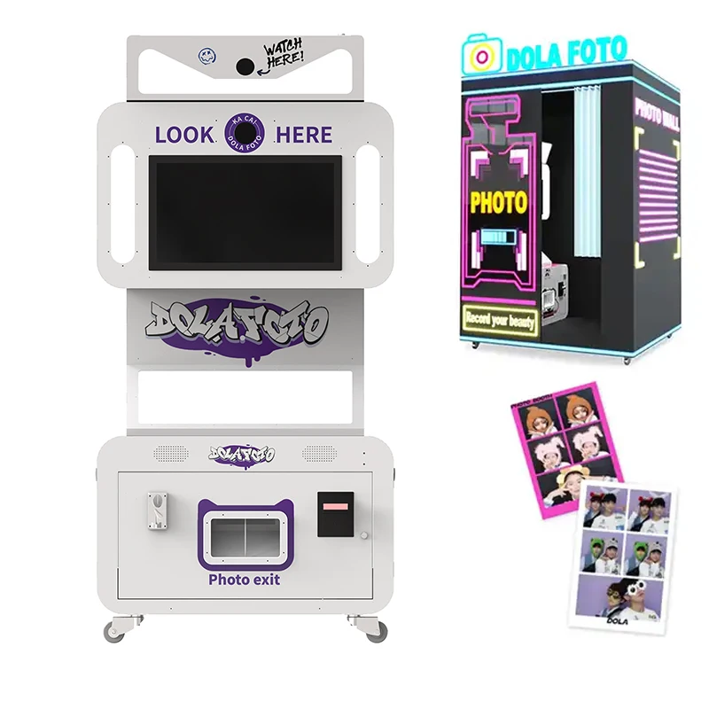 Dual Camera Shooting Fashion Photo Booth Purikura Machine Photo Booth Weeding Kisonli Photobooth Photography Kits