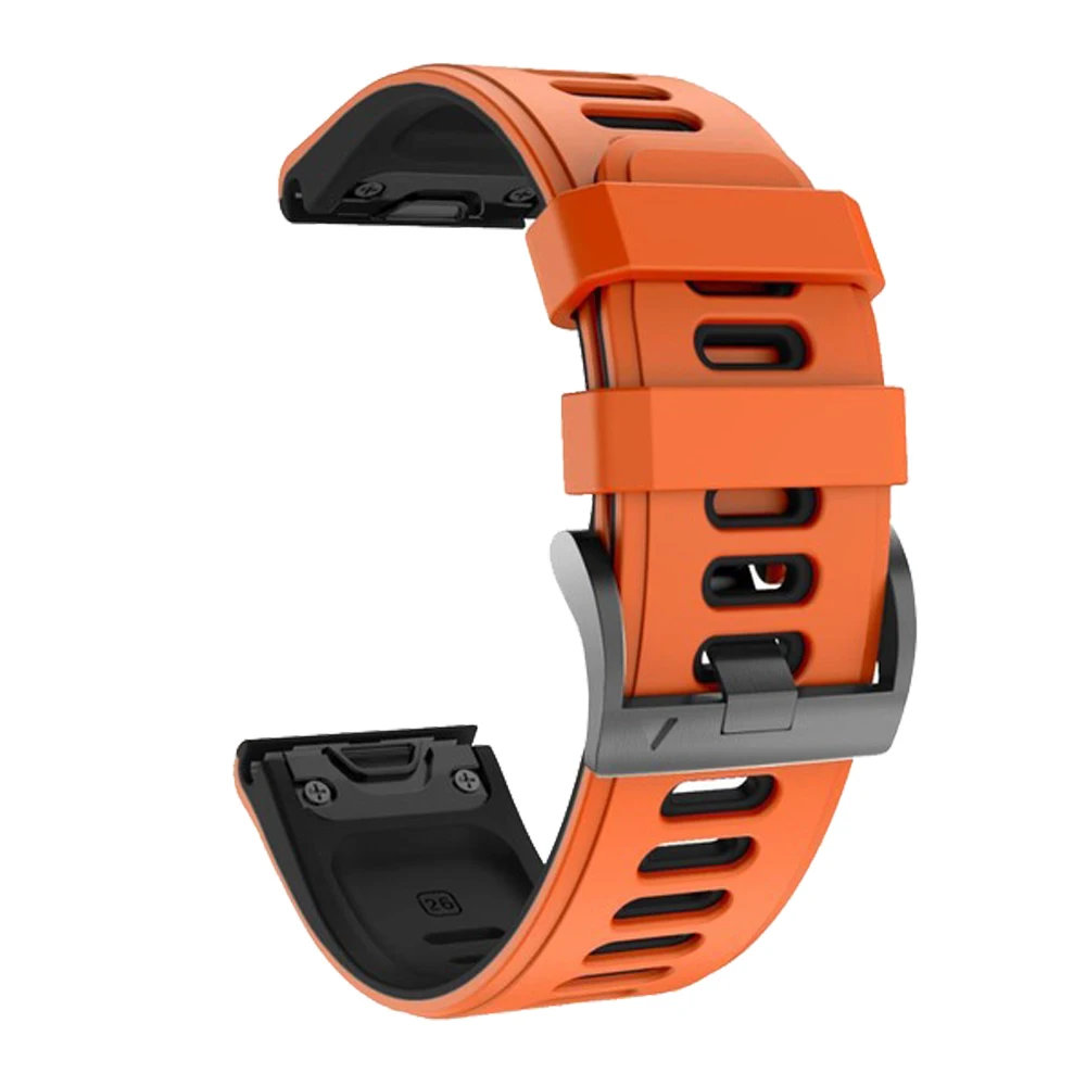 QuickFit-Bracelets de montre intelligente en silicone Easyfit, bracelets pour Garmin Fenix 7X 7 7S Pro Epix 6S 6 6X Pro 5S 5 5X Plus, 26mm, 22mm, 20mm