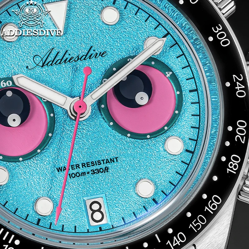 Zero Luxury Watch - ADDIESDIVE 2026 Nieuw VK64 Quartz Polshorloge