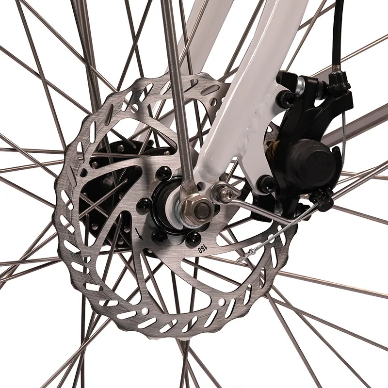 Electric-assisted bicycle 7S integrated mechanical power-off disc brake 24 inches