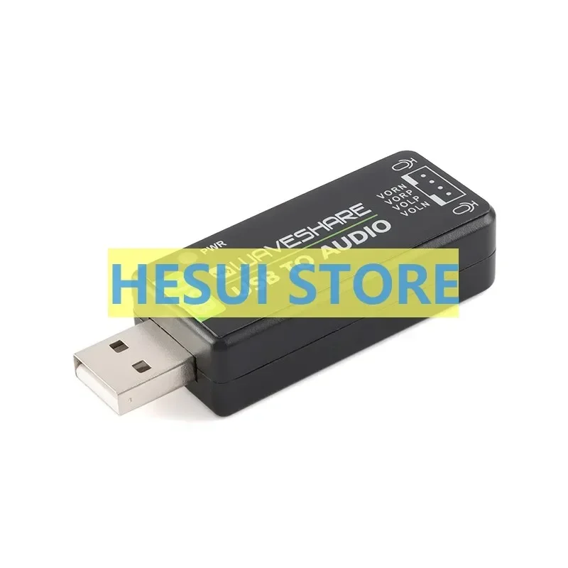 Original USB TO AUDIO Raspberry PI USB to audio module no drive sound card onboard microphone/speaker