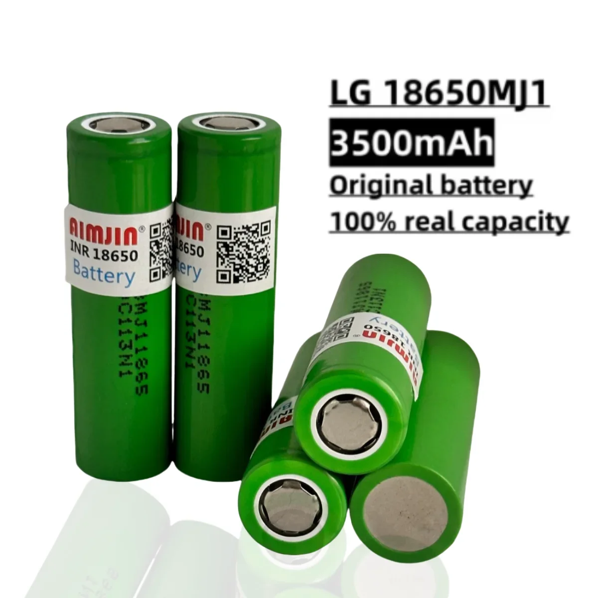 New 18650 Lithium Battery 3500mAh 3.7v 25A INR18650 MJ1 High Power Power Tool Battery 18650 Rechargeable Battery-Charger