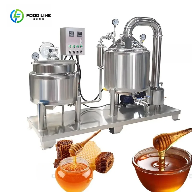 Small Honey Purification Plant Full Auto Filtration Processing Machine Commercial Custom