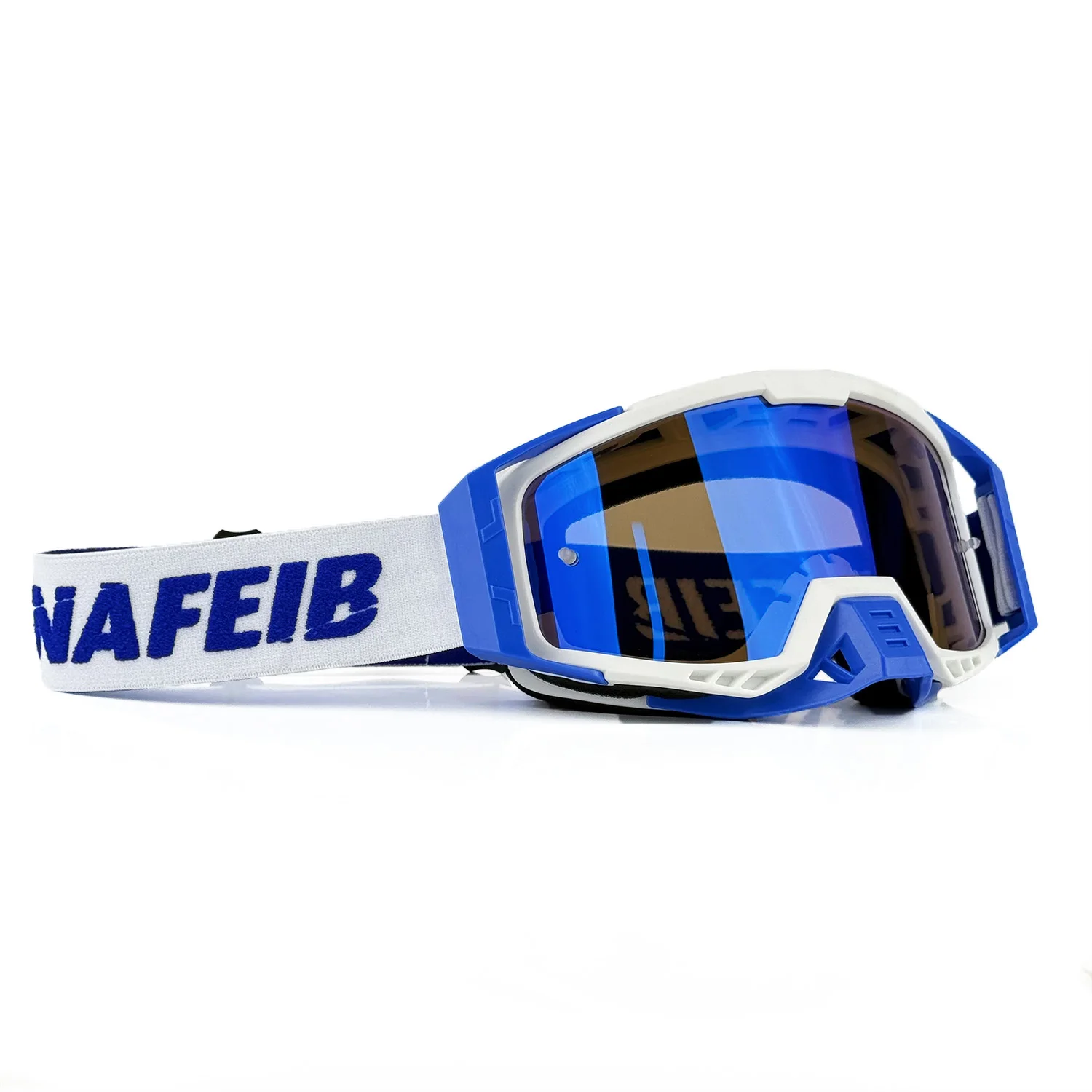 

Multi-Color Nose-Protected Motorcycle Goggles - UV400 Windproof, Off-Road ATV MX, Helmet-Fit