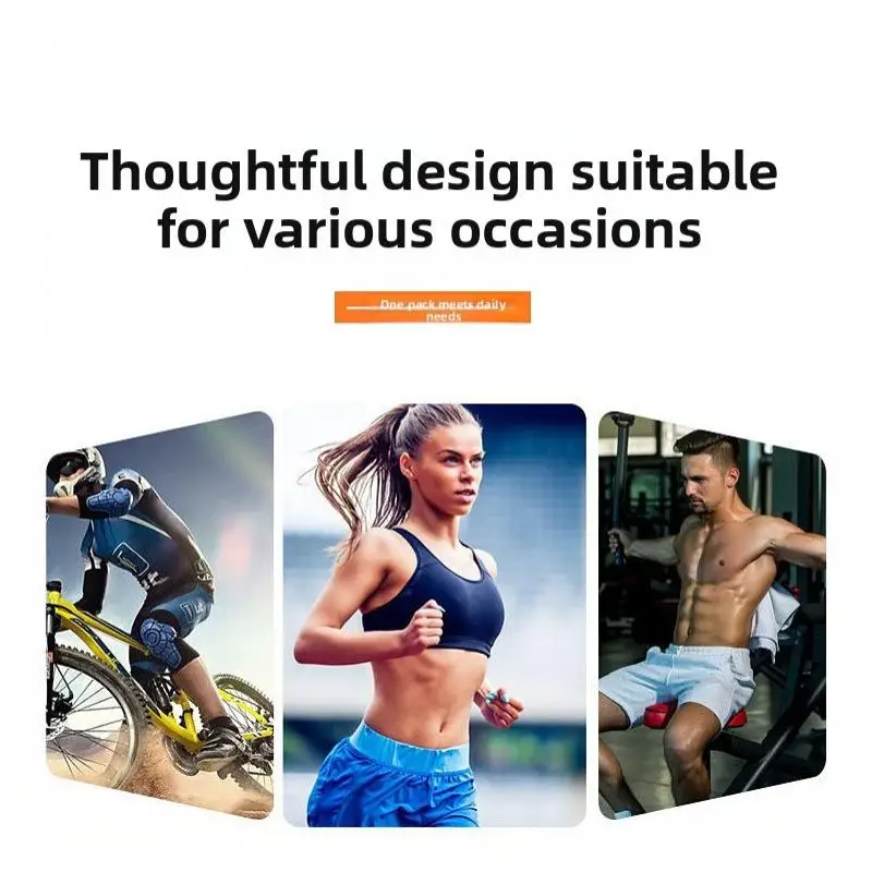 Oxford-Gewebe Leichte und Elastische Hüfttasche Doppelreißverschluss Anti-Diebstahl-Design Unisex Verstellbare Größe für alle Wanderrucksäcke – Detail 8