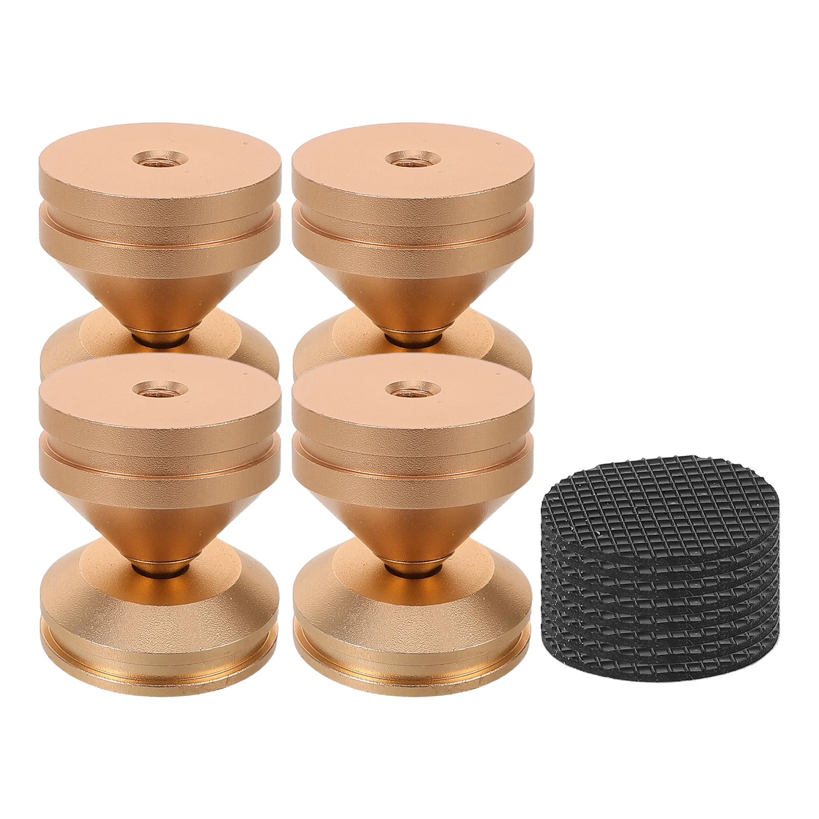 

Aluminum Alloy Speaker Feet Isolation Pads Anti Vibration Sound Isolator For Audio Equipment Anti-Shock Damping