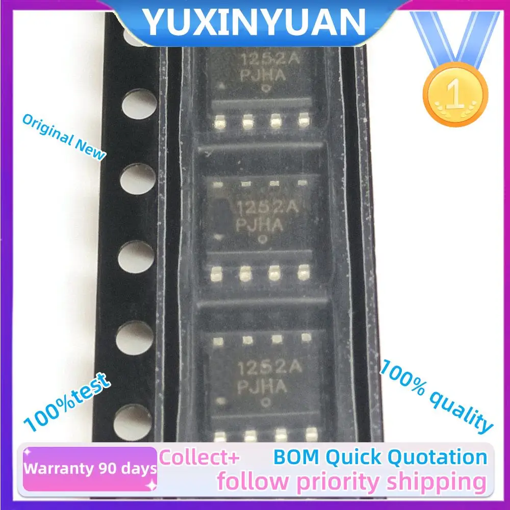 NCP1252 SOP8 Modo de corriente PWM controlador 8-Pin DIP NCP1252ADR2G 1 Uds