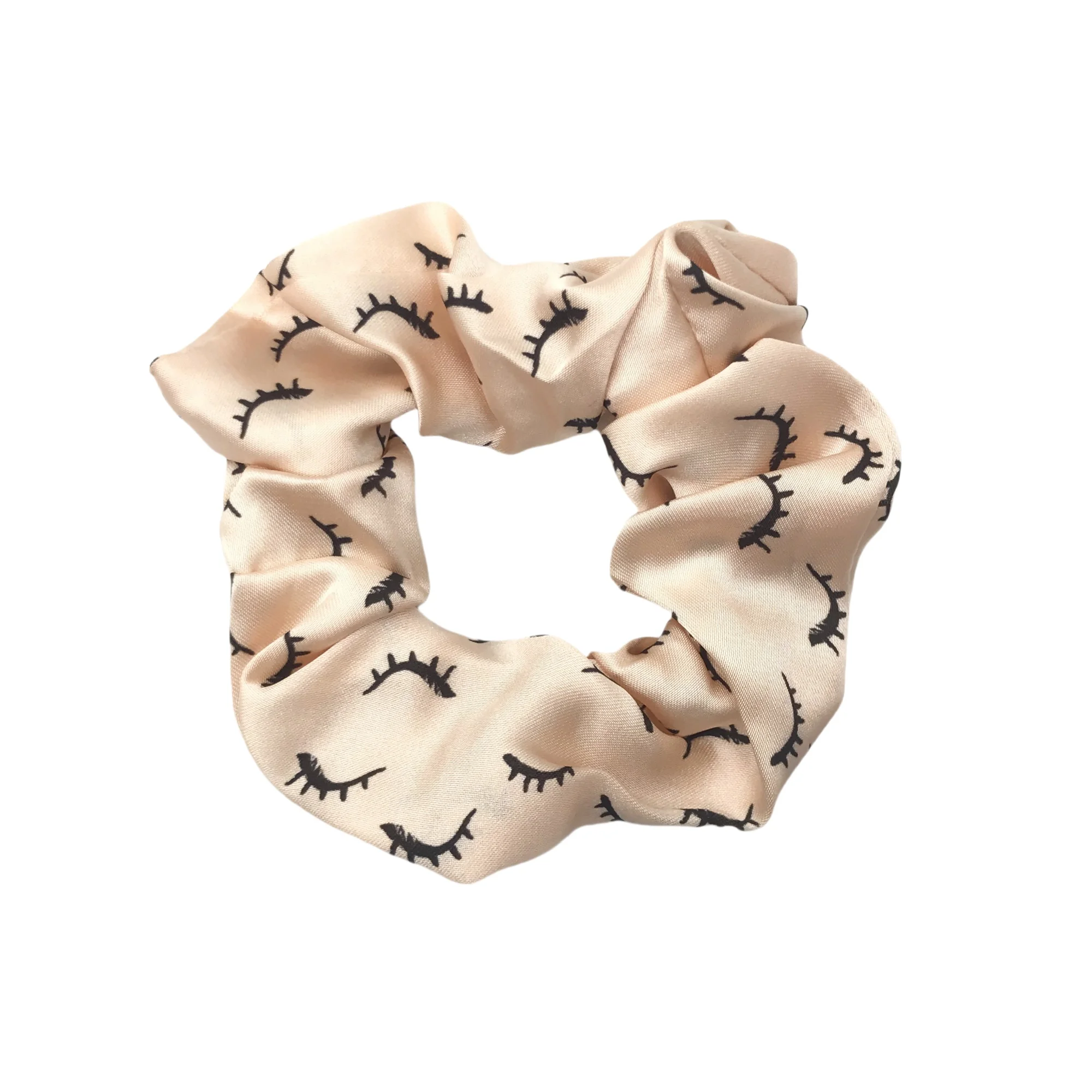 5 Stück/20 Stück Haargummis mit Wimpernmuster, elastisches Haarband, Haargummi, Pferdeschwanzhalter für Damen, Accessoires, Stoff-Kopfbedeckung – Detail 8