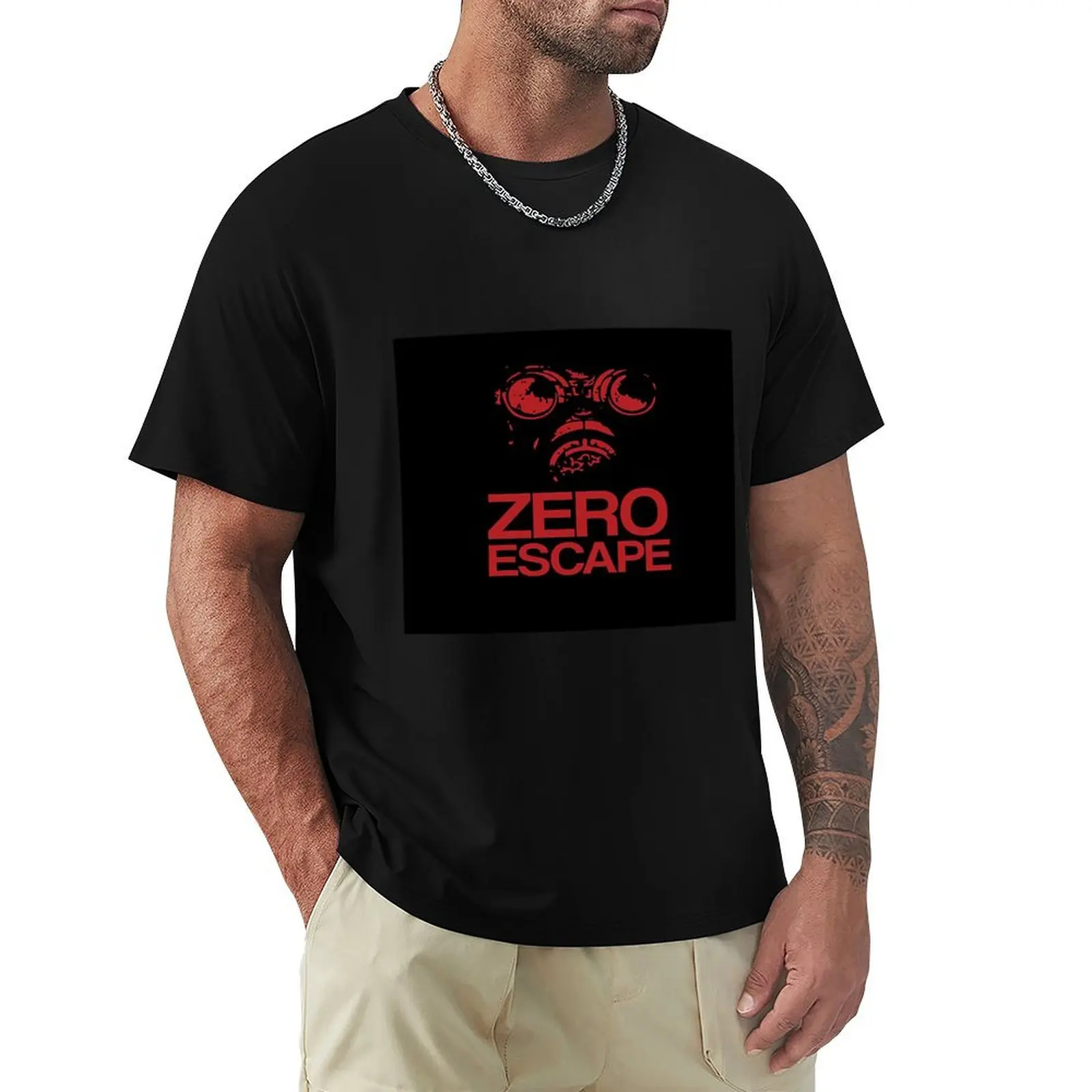 

ZERO ESCAPE T-Shirt anime clothes summer clothes t shirts men