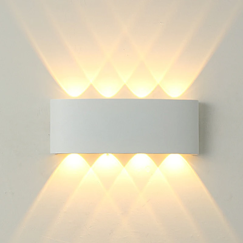 LED Outdoor Waterproof Wall Light Spotlight Modern Minimalist Courtyard Villa Hotel Corridor Balcony Indoor Wall Lamp