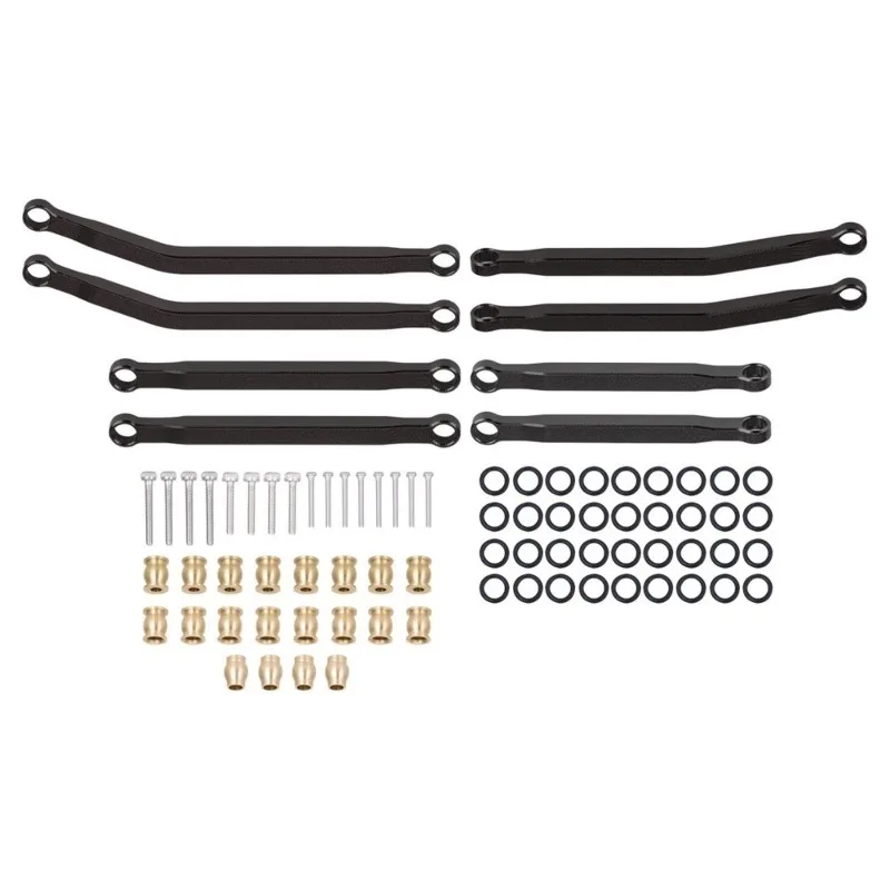 WOWFU-Alloy Chassis Link Rod Set For SCX30 RC Crawler Car - Durable Upgrade Parts & Precision Fit