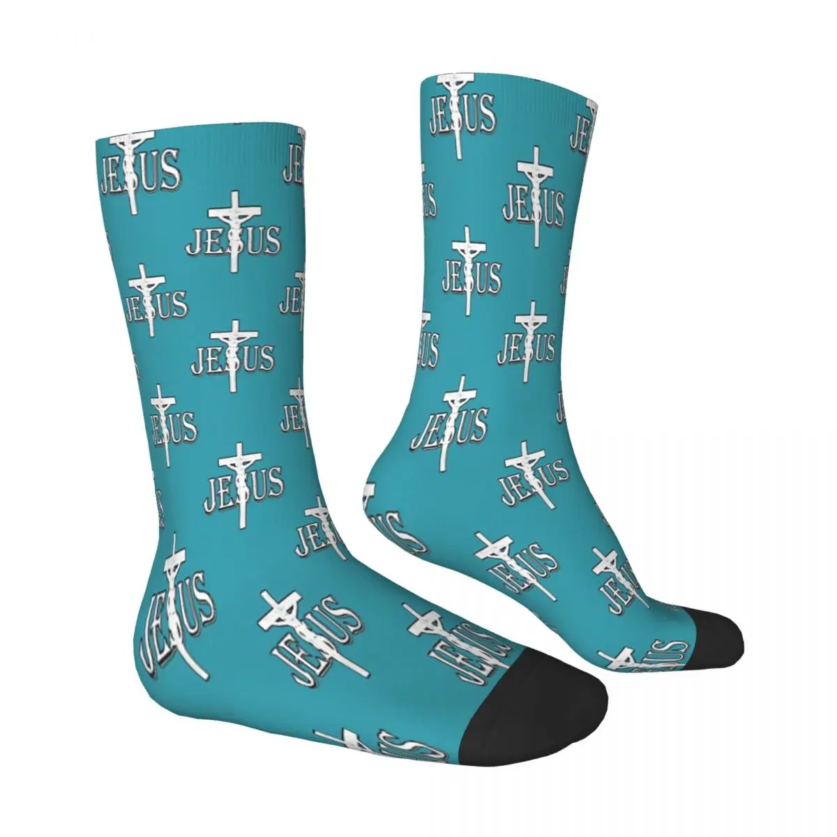 Jesus Meskel Ethiopian Cross Art Ethiopia Socks Male Mens Women Summer Stockings Hip Hop