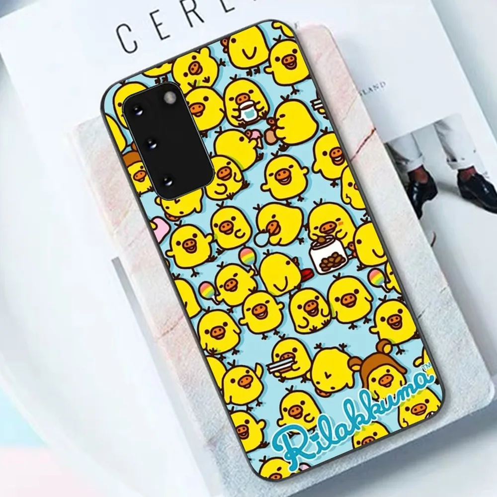 Cute R-Rilakkuma Phone Case For Samsung S 9 10 20 21 22 23 30 23 24 Plus Lite Ultra FE S10lite Fundas