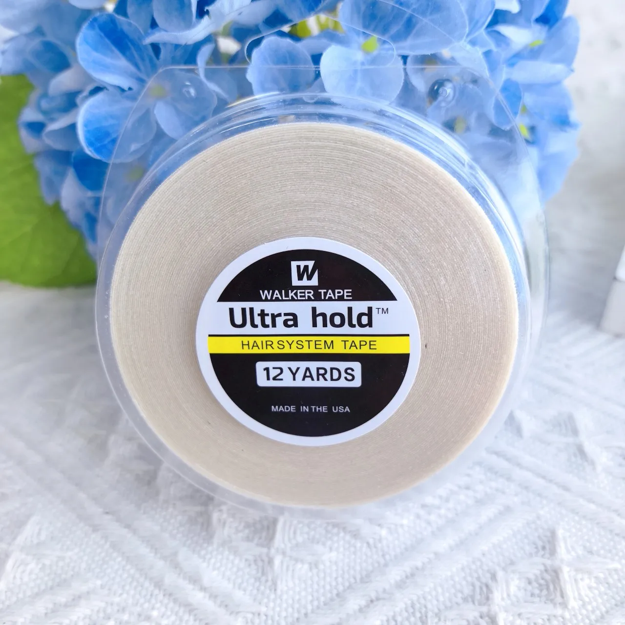 

12/36YARDS Hair SystemsTape For Lace Front Blue Double Sided Wig Tape For Hair Extensions Adhesive Tape Wig Styling Tools