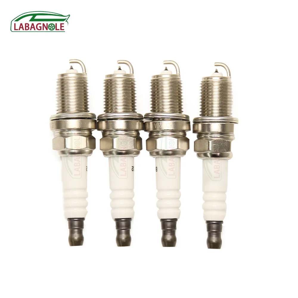 Bujía de Iridio para Audi A4, A6, A3, TT, VW Golf, Passat, Beetle, Jetta - Ref BKR6EGP 7092 PK20TT AP3923 FGR7DQE+