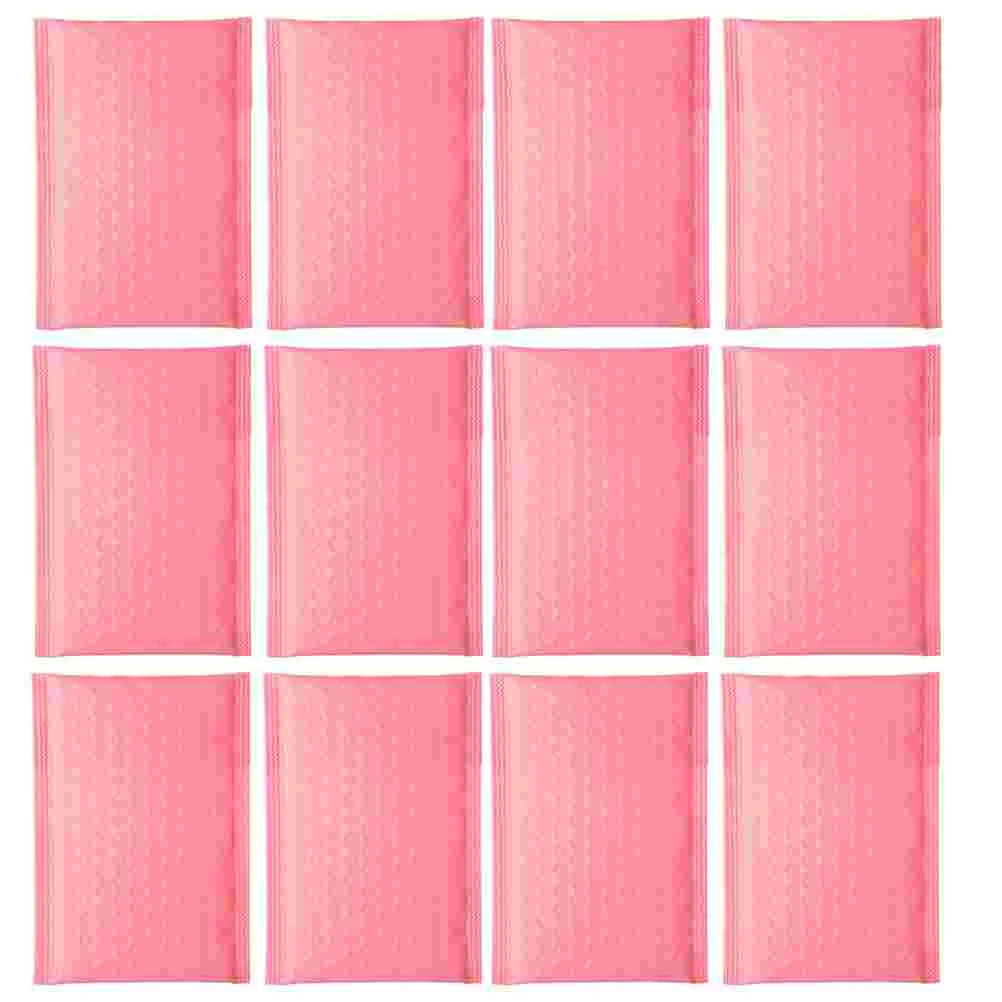 100 Pcs Sealed Bag Small Business Packaging Supplies Pink for Thicken Shipping