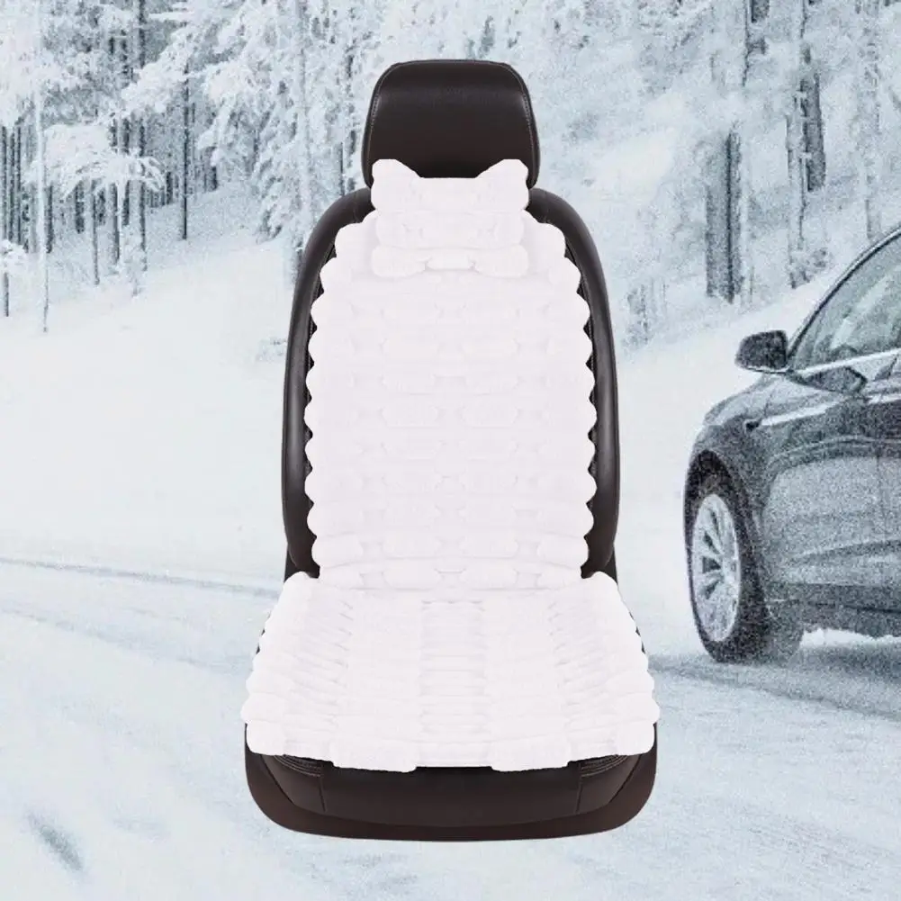

Eco-friendly Car Seat Cushion Universal Car Seat Cushion Set with Neck Pillow Non-slip Design Wear Resistant Washable for Simple