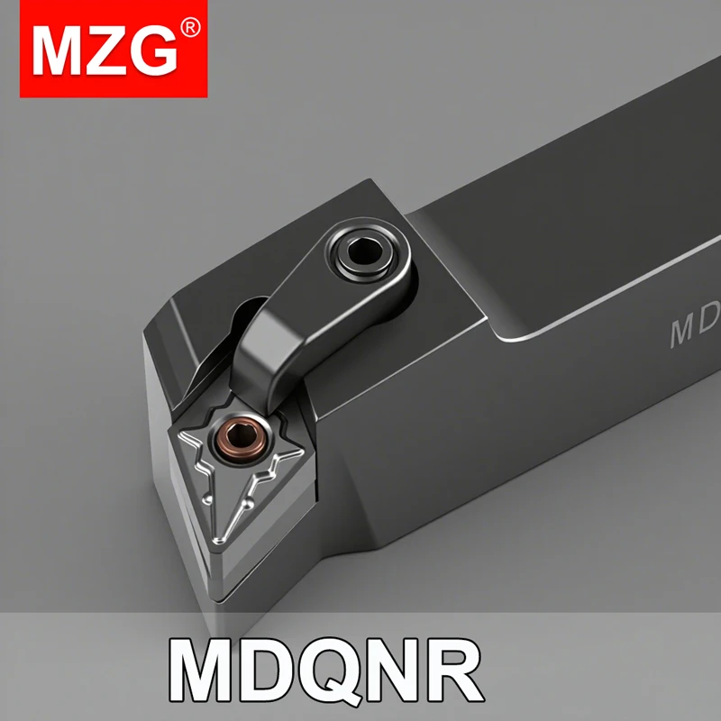 

MZG MDQNR1616 MDQNR2020 MDQNR2525 MDQNR3232 External Turning Tool Holder DNMG Carbide Inserts MDQNR MDQNL Lathe Cutting Tool Set