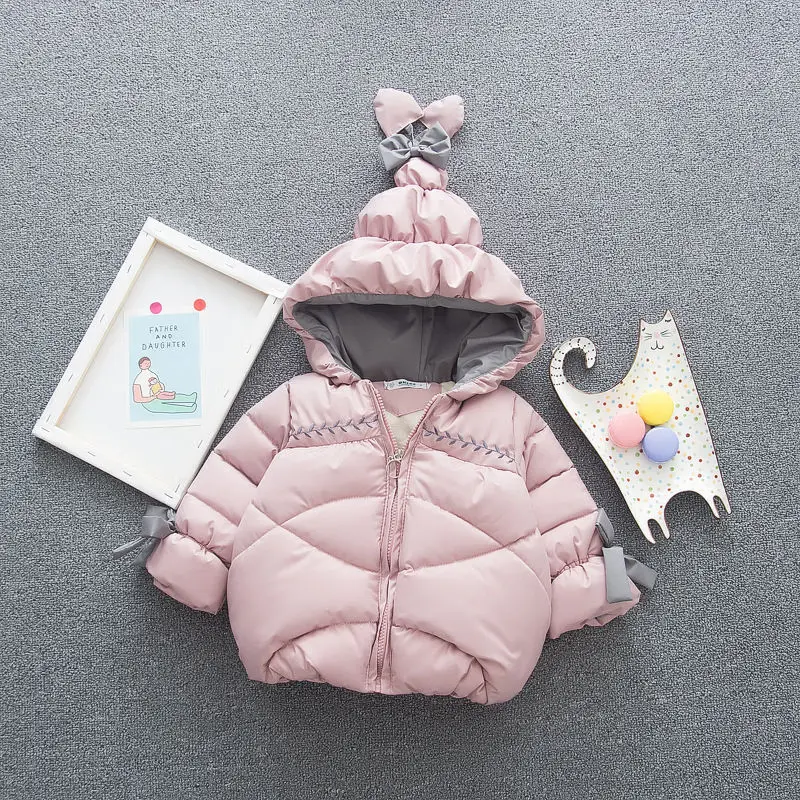 2023 new spring autumn/winter Girls Kids Boys warm down Coat comfortable cute baby Clothes Children Clothing