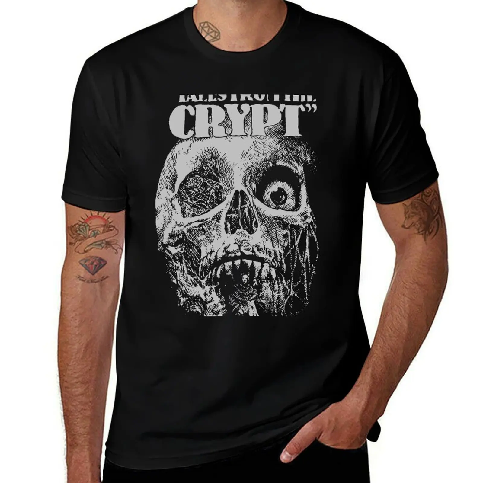 

Tales From The Crypt - Skull T-Shirt Work Outdoor Short Sleeve Tee