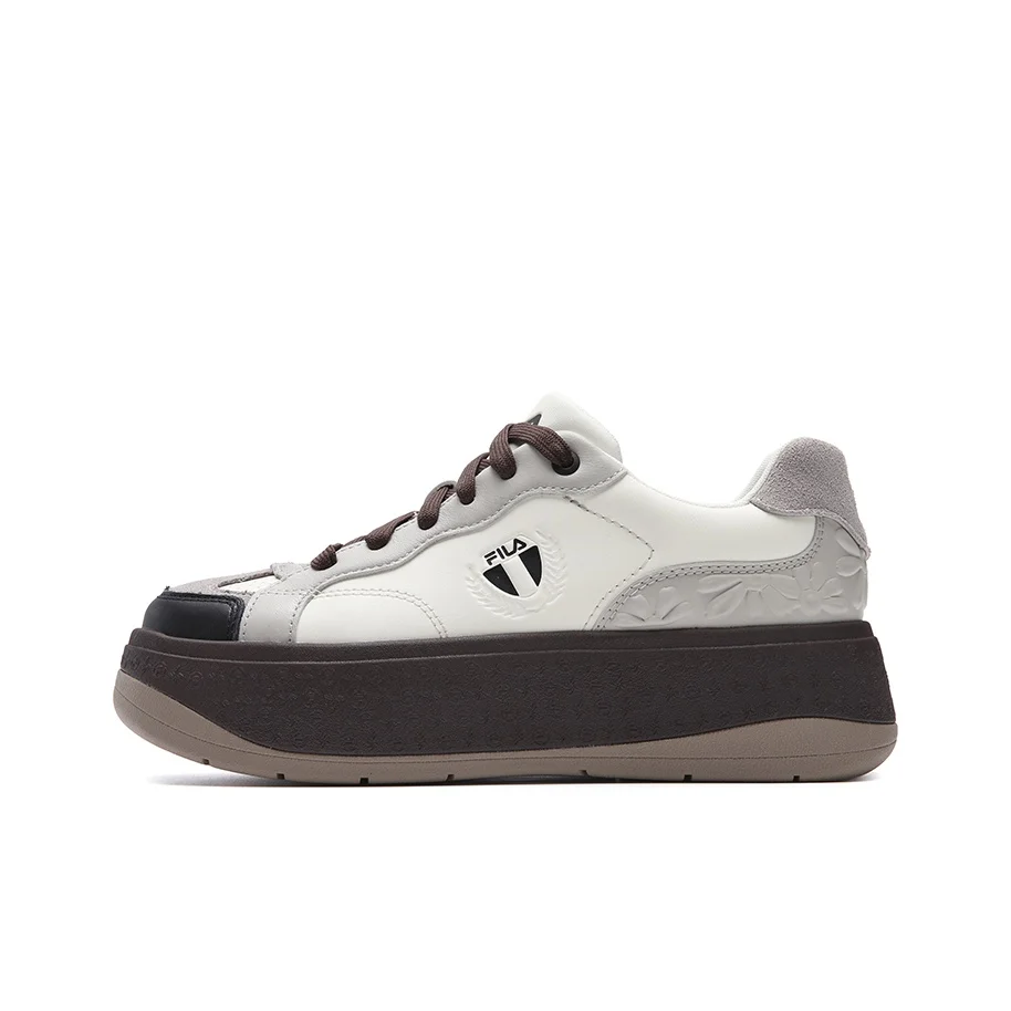 FILA BELLIS Cushioning Abrasion Resistant Lightweight Height Increasing Low top Skateboard Shoes Women's F12W611207FPP