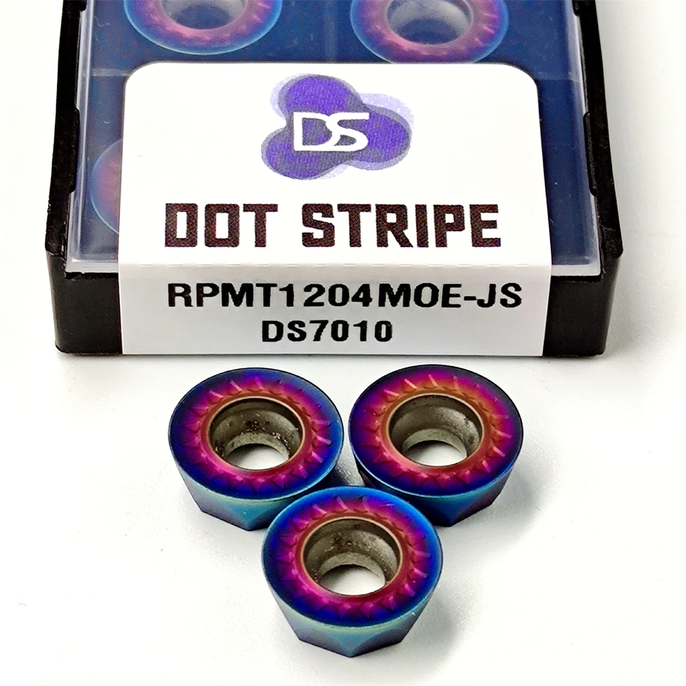 

High Quality RPMW1003 RPMT10T3 RPMT1204 NANO BLUE Cemented Carbide Milling Insert Metal Blade Of CNC RPMT 1204 Turning Tool