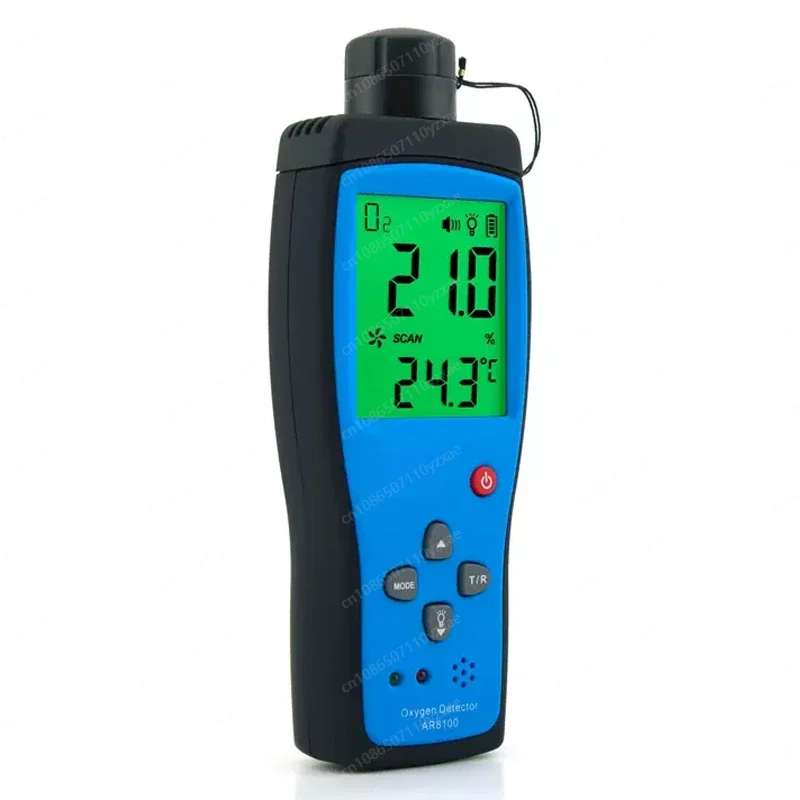 AR8100 Air Quality Monitor, Gas Meter, Handheld Precision O2 Oxygen Detector, Analyzer