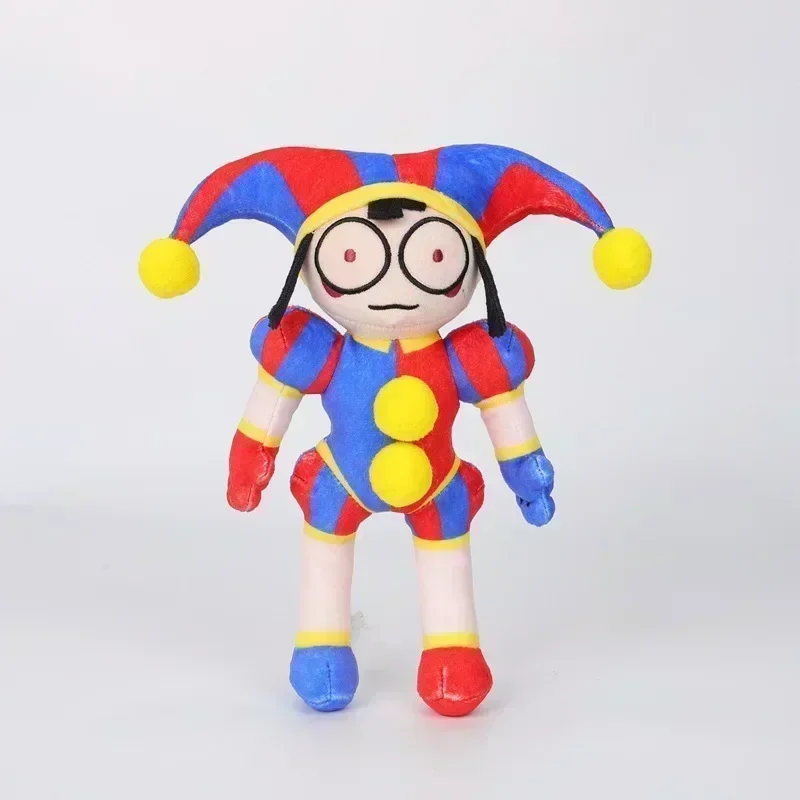 The Amazing Digital Circus Plush Pomni and Jax Plushie Doll Toys Cute Stuffed Animal Birthday for Kids Children Christmas