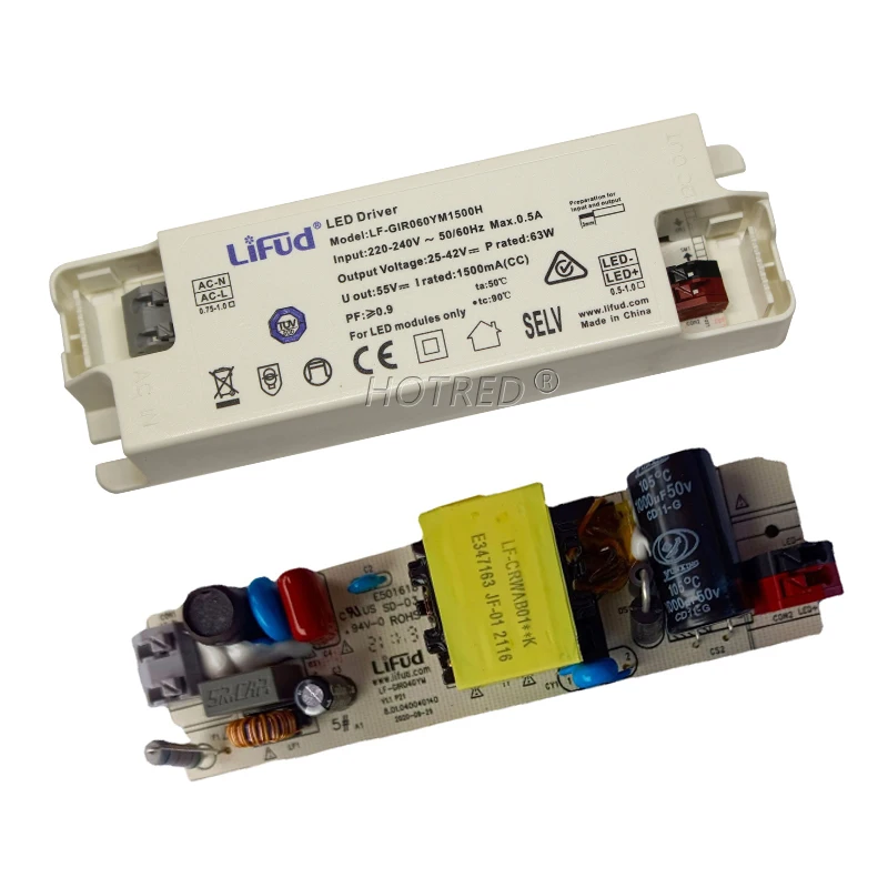 LiFud LED driver LF-GIRxxxYM LF-GIRxxxYS series LED transformer Input 220V-240V output 350mA 600mA 900mA 1200mA 1400mA 1500mA